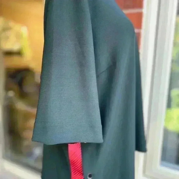 🧨By Malene  Birger Green Boxy Fall Top Business Casual🧨 - Picture 4 of 15